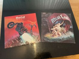 2 Meat Loaf Vinyl Schallplatten Bat Out Of Hell Set