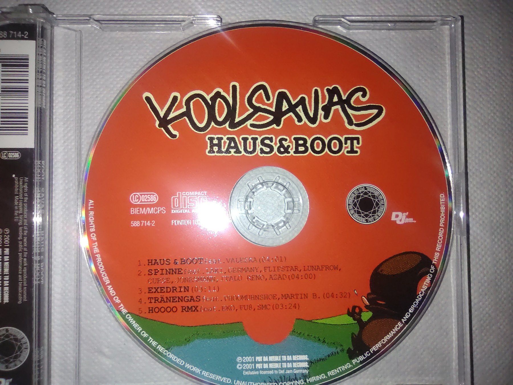 CD: KOOL SAVAS CD ** HAUS & BOOT ** EKO ** – Usato da Lupfig venduto da Womewome 1