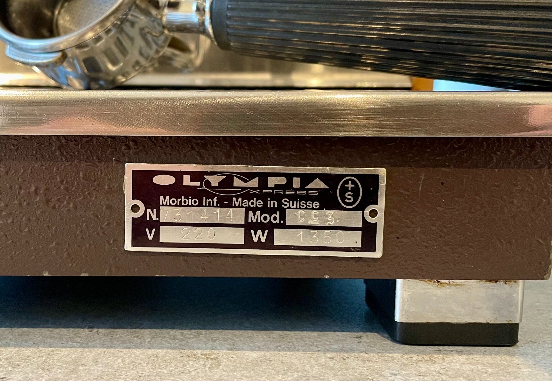 Olympia Express Kaffeemaschinen & Espressomaschinen: OLYMPIA EXPRESS CLUB – Gebraucht aus Muri AG von Tiger_SWISS 3