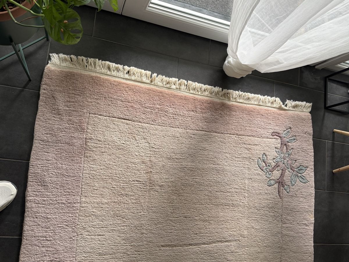 Tappeti: Orient Teppich beige mit Blumenmuster gebrauchter Zustand – Usato da Pfäffikon ZH venduto da dan_xs7t 2