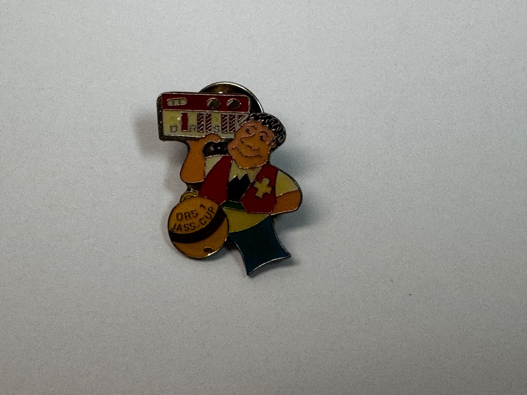 Swiss Placchette & Badge: Jass Cup DRS 1 Pin – Nuovo (secondo la descrizione) da Humlikon venduto da GX30 2