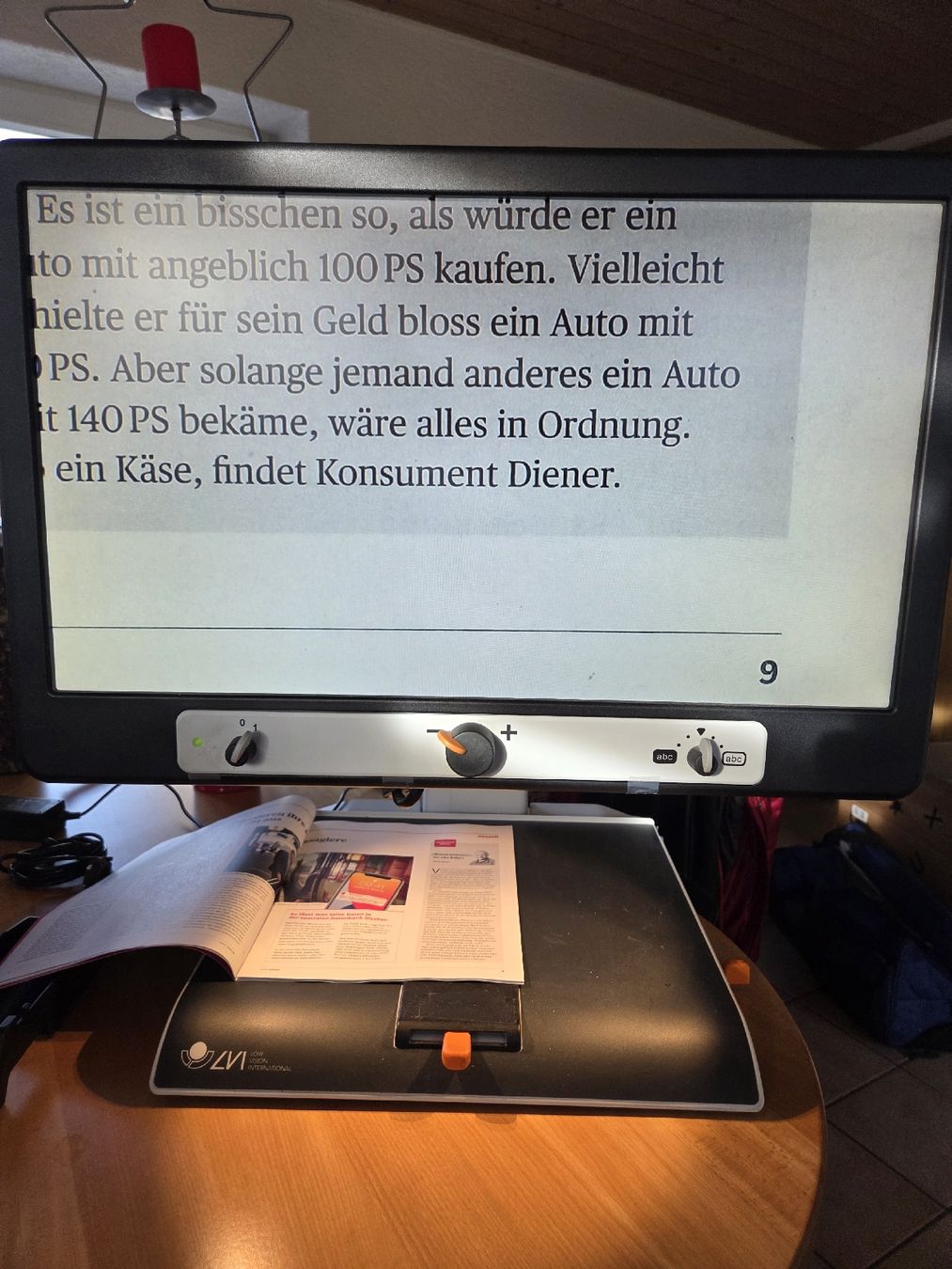 Autres optique: Lesegerät Magnilink Vision MLVBASIC HD23 – D'occasion à Rickenbach Sulz par Kodachrom 1
