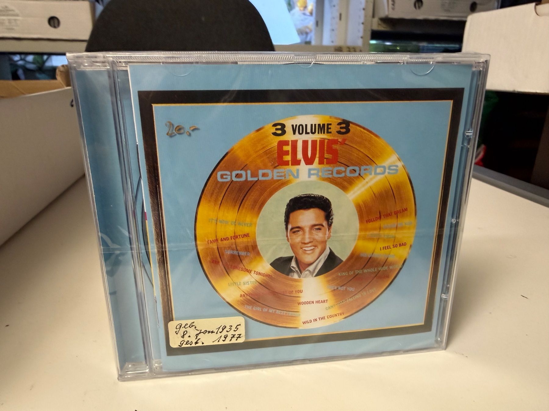 CD: Elvis - Golden Records - Vol. 3 - HD23B – Nuovo e nell'imballaggio originale da Küsnacht ZH venduto da swisssales.net