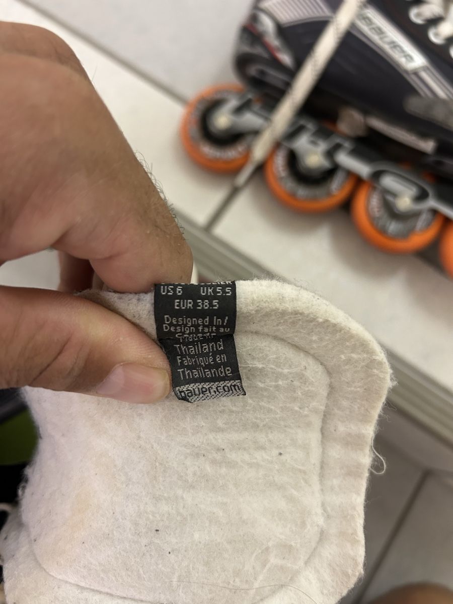 Pattini in linea & Pattini a rotelle: Inline, Hockey, Schuhe, Marke Bauer Grösse 38.5 – Usato da Wernetshausen venduto da nik_6mt9 2