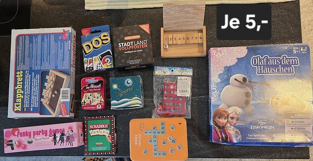 Giochi: Verschiedene Gesellschaftsspiele – Usato da Siebnen venduto da mar_n7g9 2