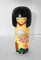 Orig. Kokeshi Puppe Japan, Vintage, Handbemalt, Top Zustand