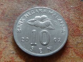 MALAISIE   10  Sen   2002