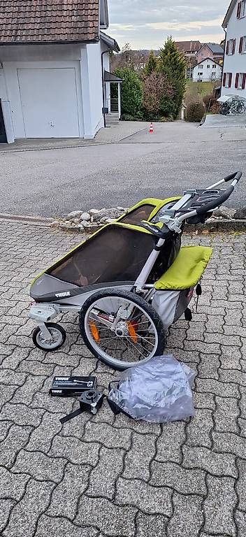 Rimorchi: Kinderanhänger Thule Chariot Cougar 2 – Usato da Kölliken venduto da minimeee