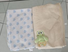 Coperta neonato/bambino, 2 pezzi, come nuove ❤️💙💚