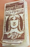 Gesamt-Karte der SCHWEIZ 1909 H.Kümmerly