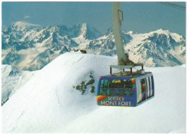 Verbier - Luftseilbahn Mont Fort
