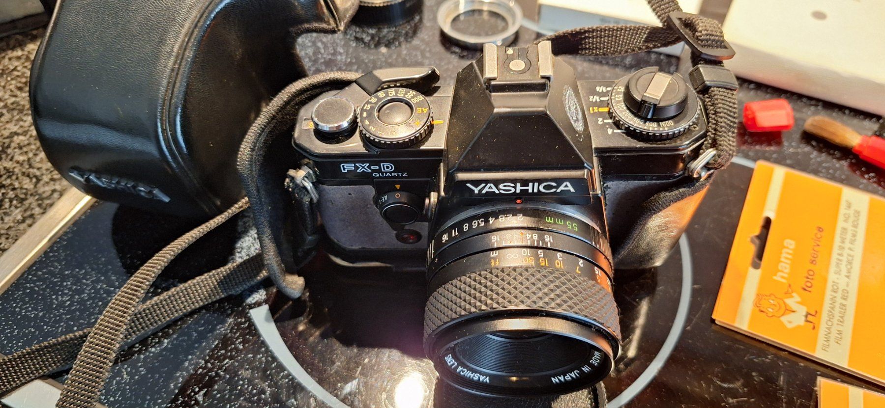 Yashica Appareil photo: Fotoausrüstung mit Tasche – D'occasion à Möhlin par Koala014 1