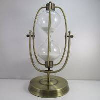 Sanduhr 60 Minuten Laufzeit Glas klar