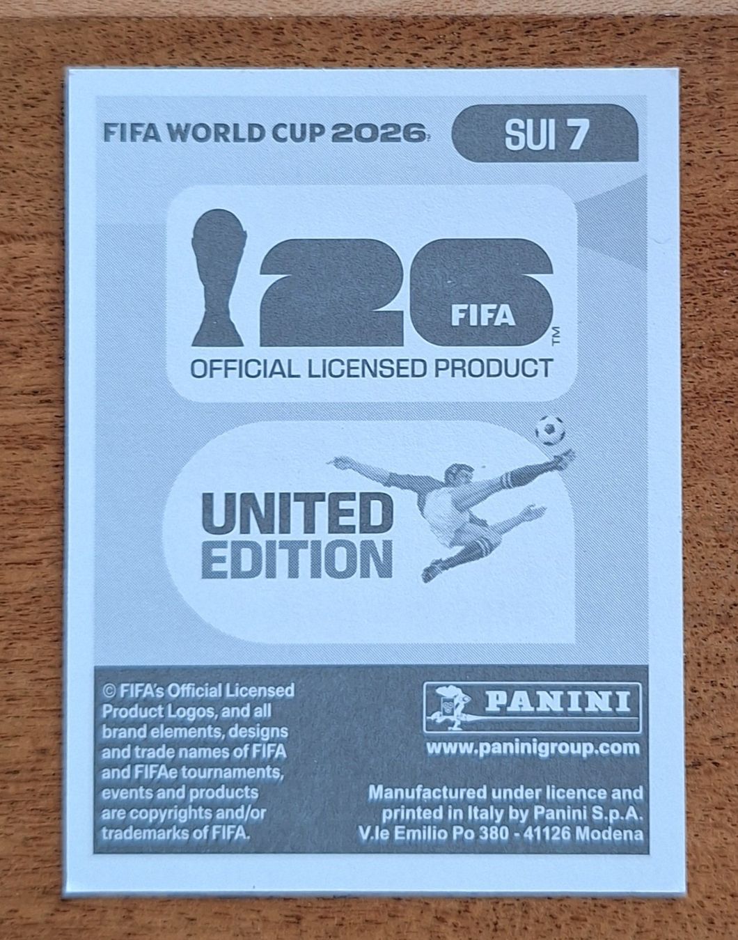 Panini Carte collezionabili: Panini Aurèle Amenda SUI 7 – Nuovo (secondo la descrizione) da Romanens venduto da Crocette 1