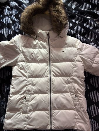 Tommy Hilfiger Winterjacke Weiss Gr. 140