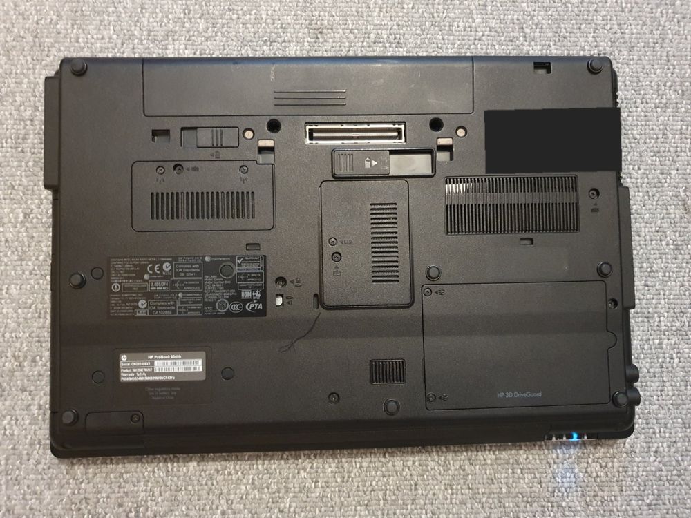 HP ProBook 6540b – Core I5, 6 Go RAM, SSD 120 Go, Windows 10 – État Correct (Grade C)