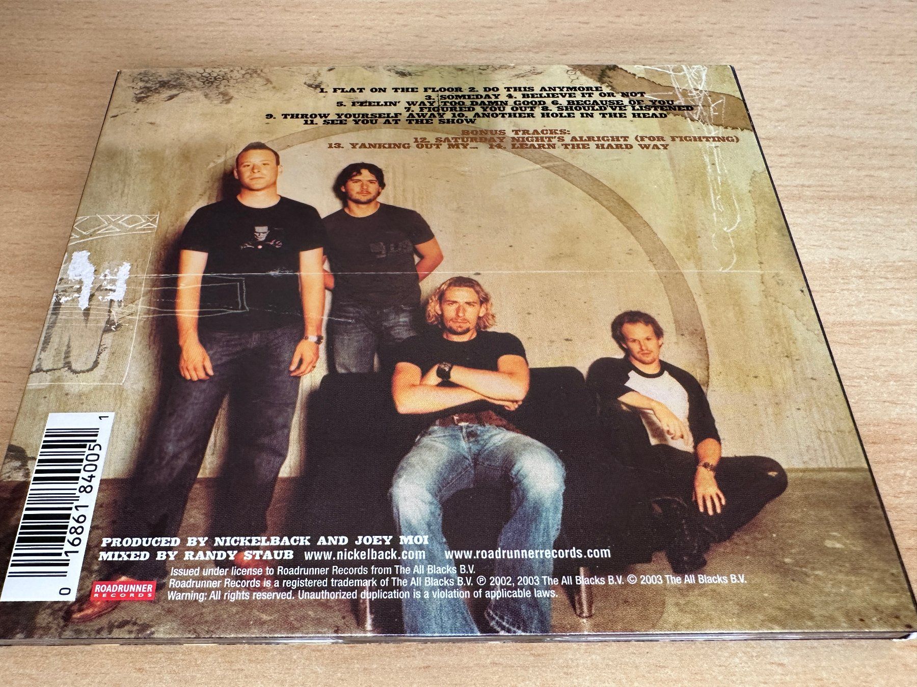 CD: Nickelback – The Long Road – Usato da Rikon im Tösstal venduto da Alpenmutz 1