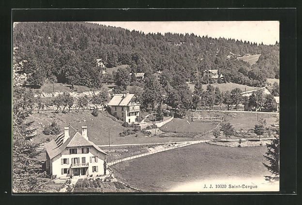 AK SaintCergue, Teilansicht, 1923 Kaufen auf Ricardo