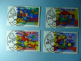 2003 Pro Juventute Kinderrechte 369-372 ET Vollstempel