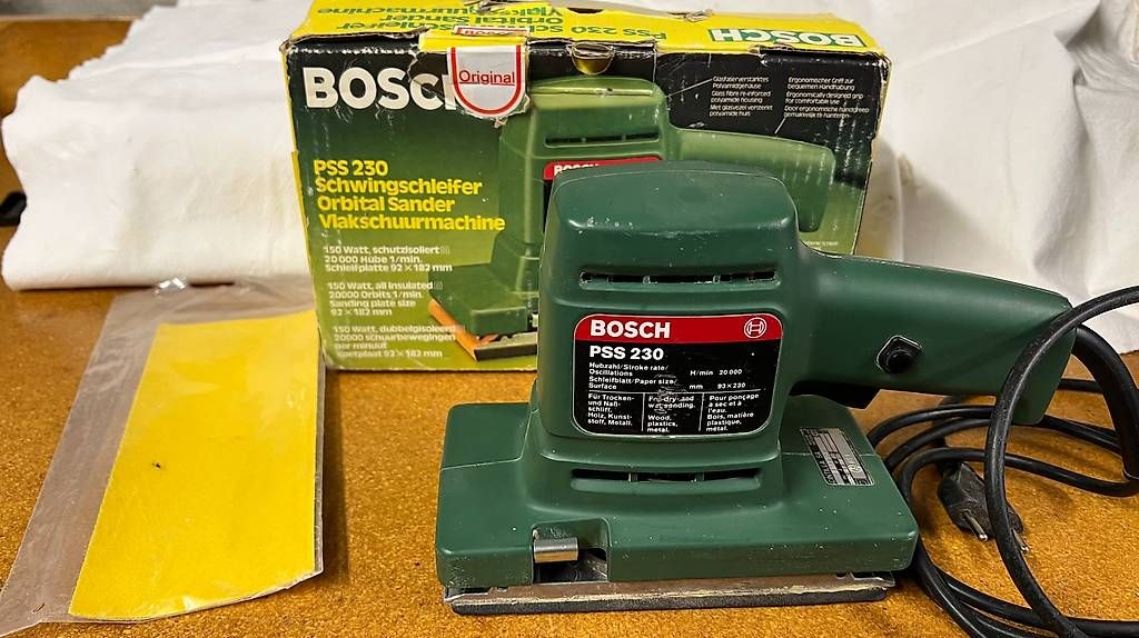 Smerigliatrici & Lucidatrici: Schwingschleifer Bosch – Usato da Langnau i. E. venduto da Weke2 1