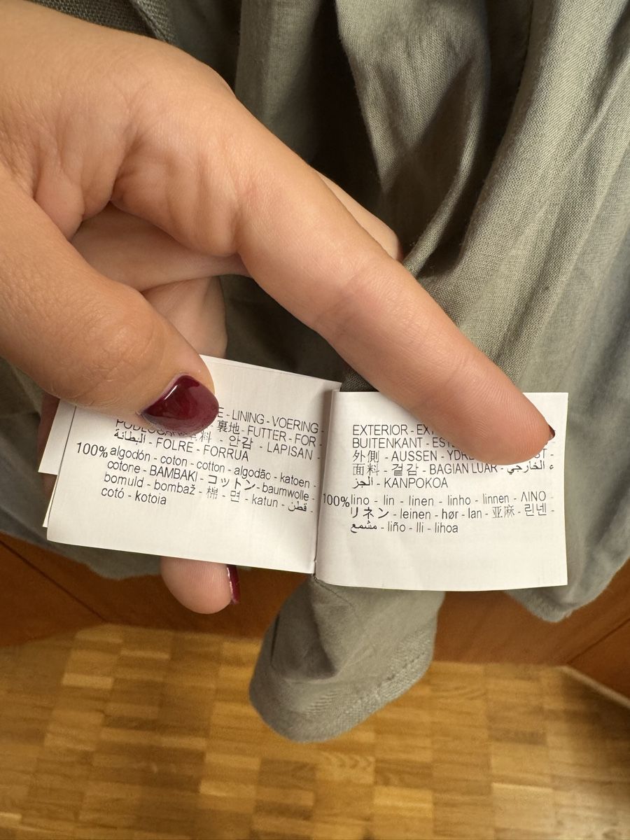 Zara Lots de vêtements: Zara set cotone e lino S (oversize) – D'occasion à Porza par kaj_d5q7 4