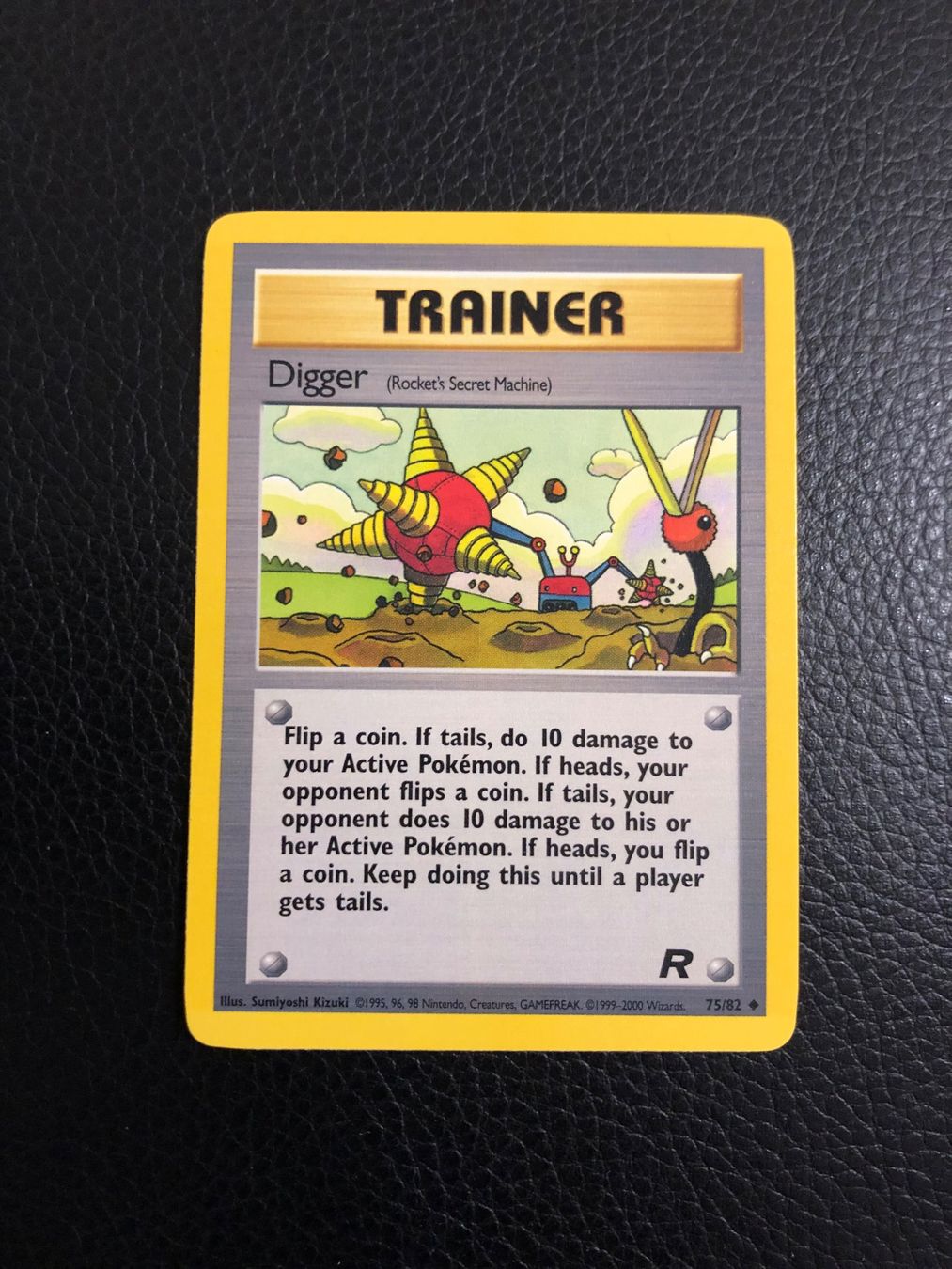 Pokémon Sammelbilder & Trading cards: Team Rocket Digger 75/82 Ab 1 – Gebraucht aus Paradiso von Pkmn10