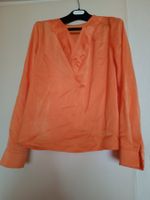 Bluse Langarm orange