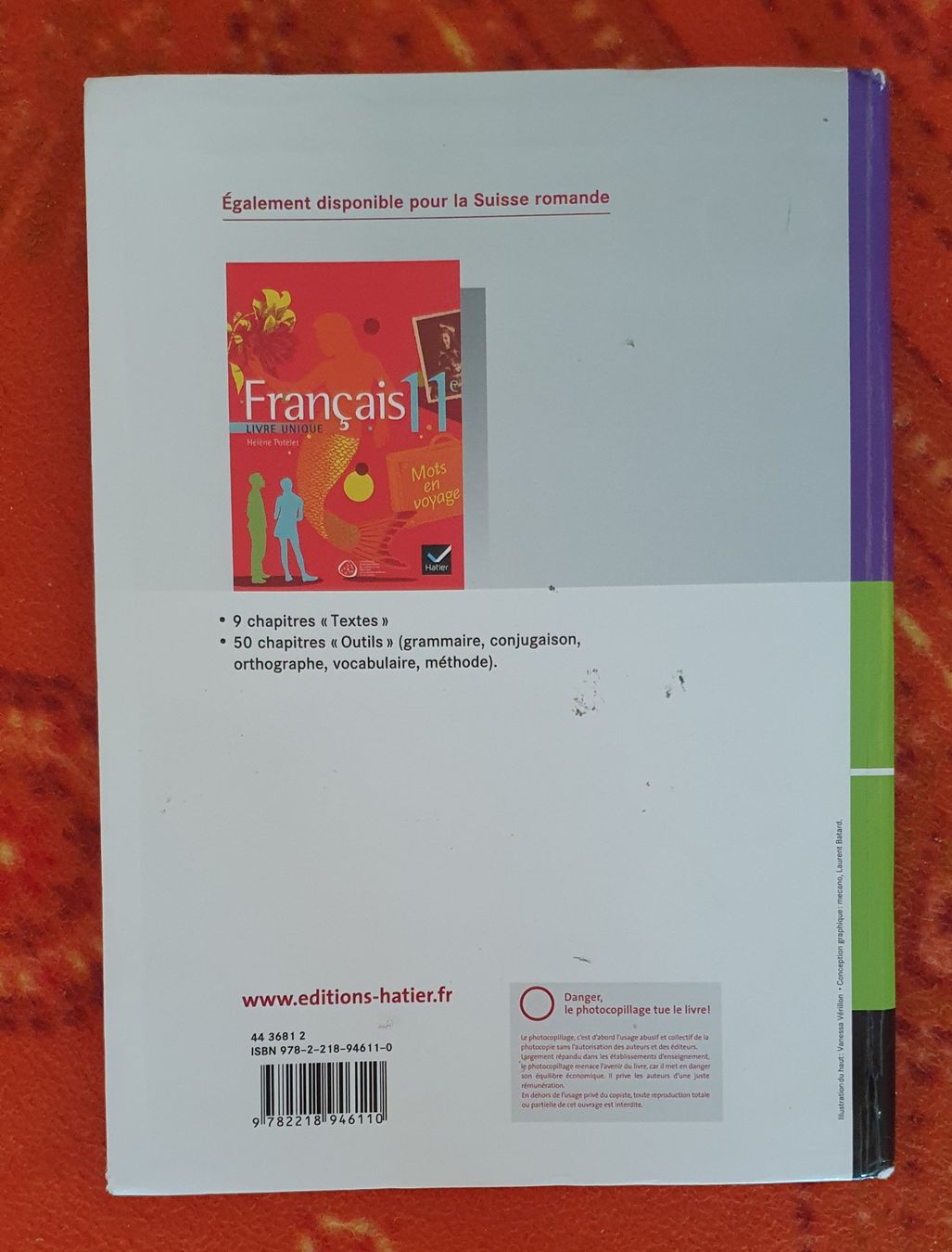 Libri: Harmos 11 Français Atelier du langage – Usato da Servion venduto da meno999 2
