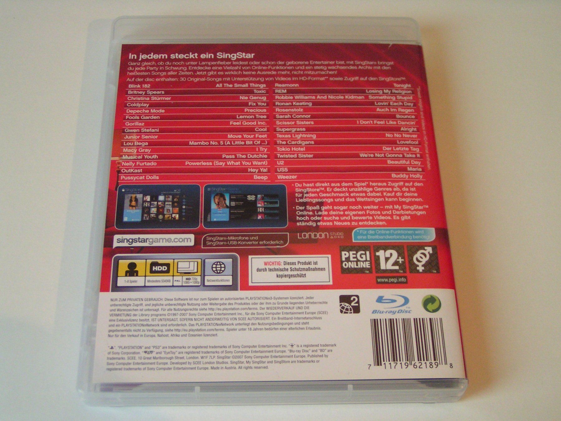 Sony Giochi: SingStar + SingStore für  PS3 Top – Nuovo (secondo la descrizione) da Pfungen venduto da Himbogame 1