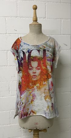 Sehr originelles T-Shirt Printed Artworks, Grösse S