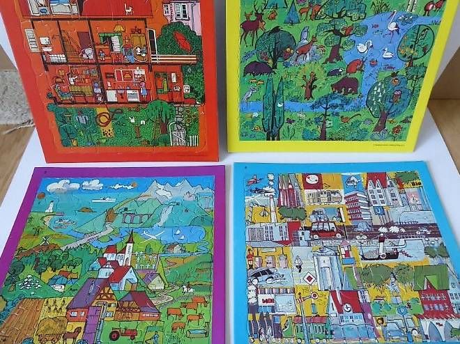 Giochi: Tolles Sprach Puzzle, Deutsch - Englisch, rar – Usato da Turbenthal venduto da Nautop 1