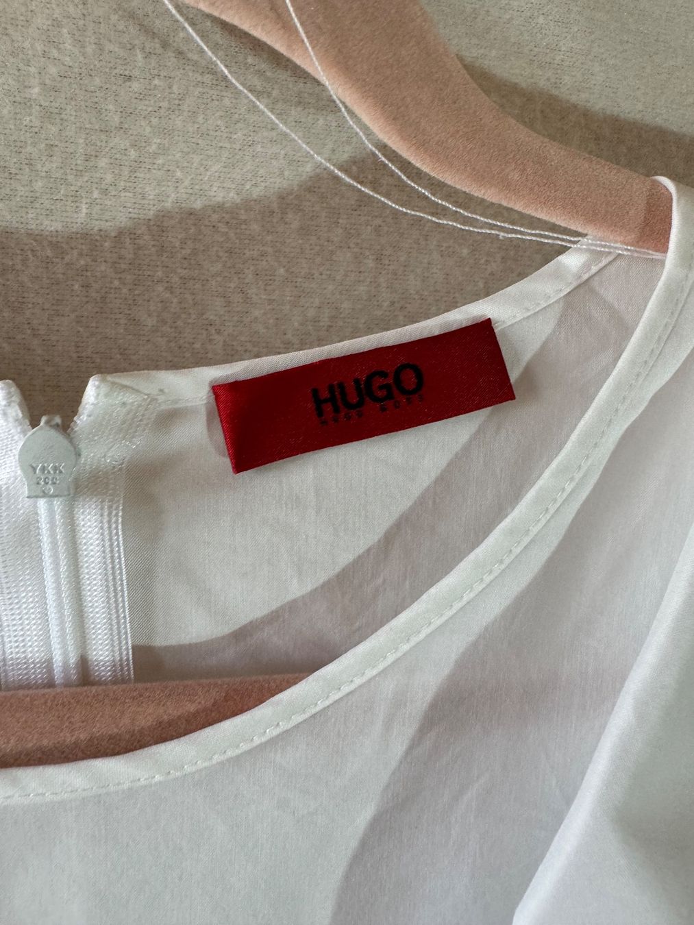 Hugo Boss Camicette: Schöne weisse Bluse von Hugo Boss Gr. 36 – Usato da Grosswangen venduto da second_hand_dress 5