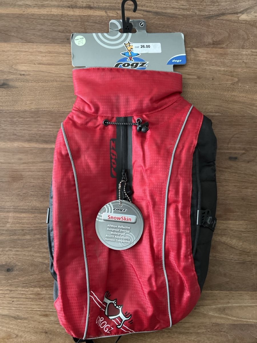 Rogz Vêtements: Rogz Hundemantel SnowSkin Grösse 32cm rot – Neuf avec emballage d'origine à Hunzenschwil par jaeggi1978
