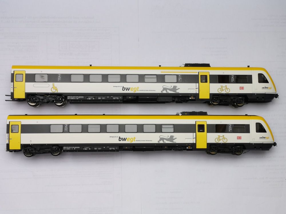 PIKO H0 52007 BR 612 DB Triebwagen (Neu und originalverpackt) in ...
