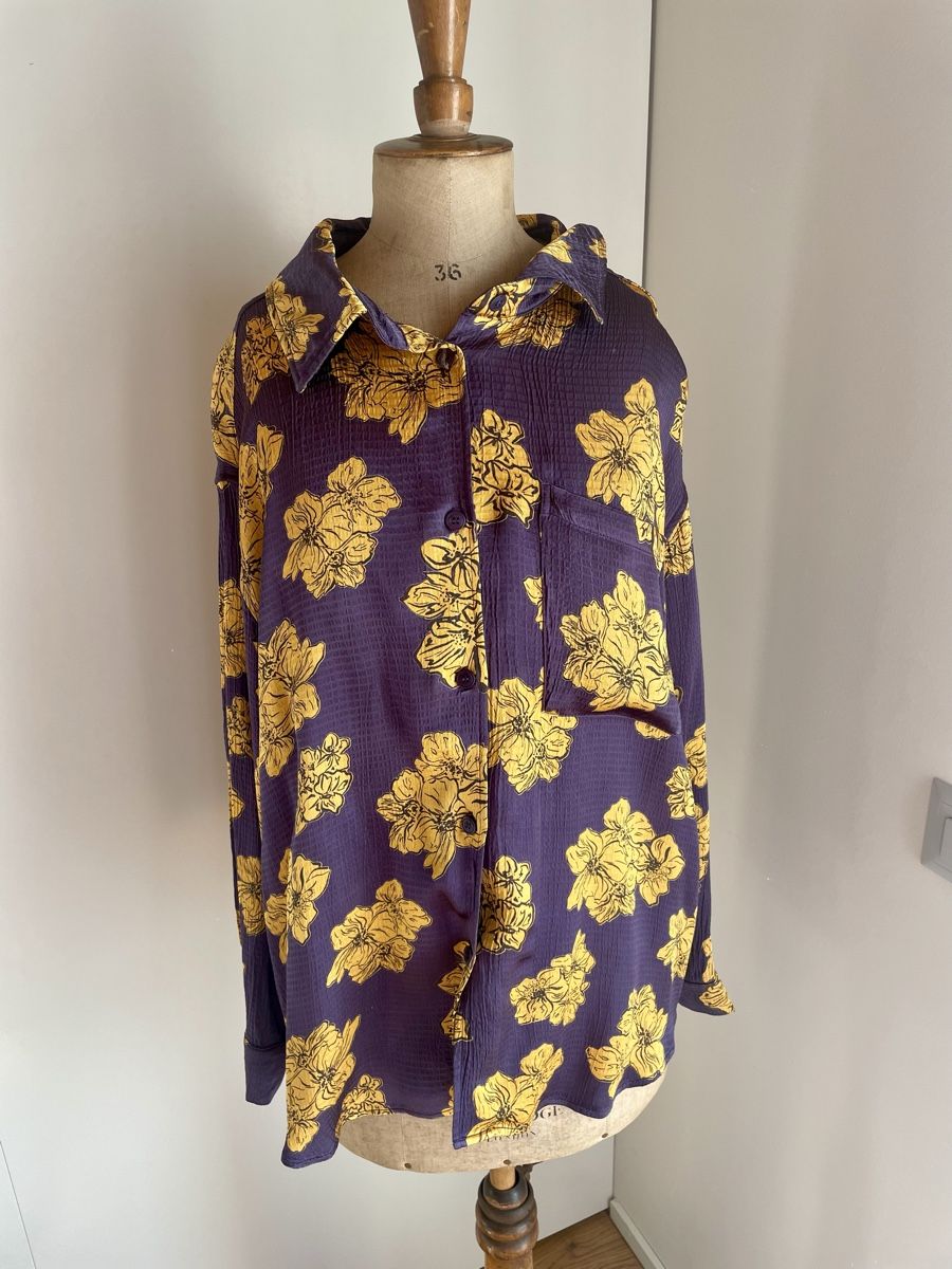 Camicette: American Vintage Bluse mit Blumenmuster, Gr. L – Nuovo (secondo la descrizione) da Oberwil BL venduto da another-day-of-sun 2