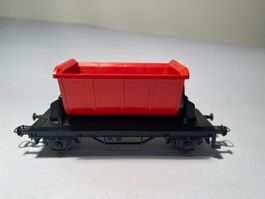 ROCO, Loorenwagen rot, DC Achsen