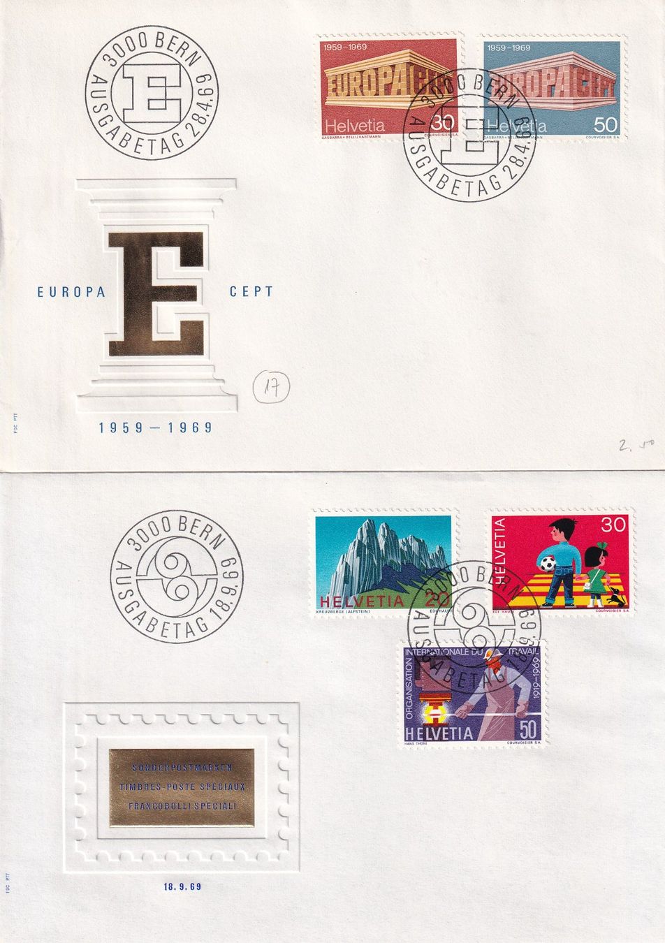 Tutti i francobolli: Lot 8 Briefe FDC 1967 - 1970 – Usato da Rossa venduto da becky05 2