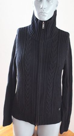Schwarze gut erhaltenes Strick Jacke, M