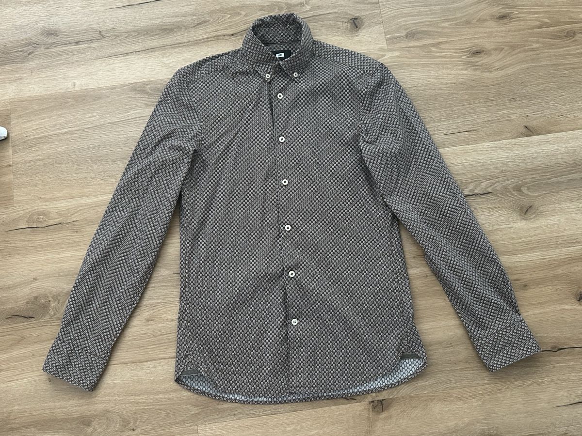 We Camicie: WE Herren Hemd braun gemustert Grösse XS – Nuovo (secondo la descrizione) da Wolhusen venduto da eve_m6cg