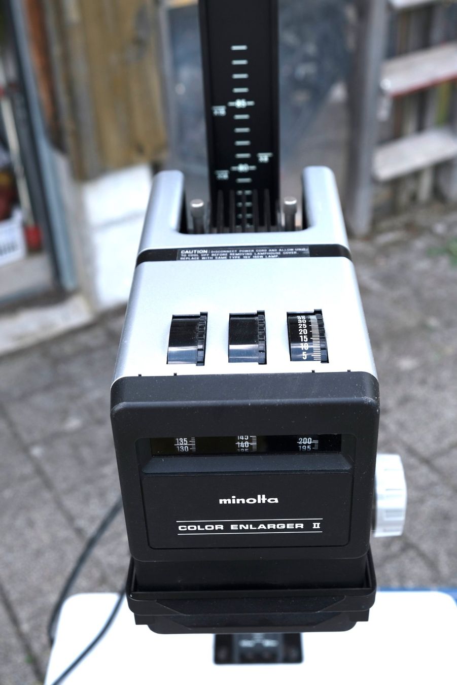 Labor & Dunkelkammer: Zwei Vergrösserungsapparate Minolta und Durst – Gebraucht aus Oberägeri von bilang01 1