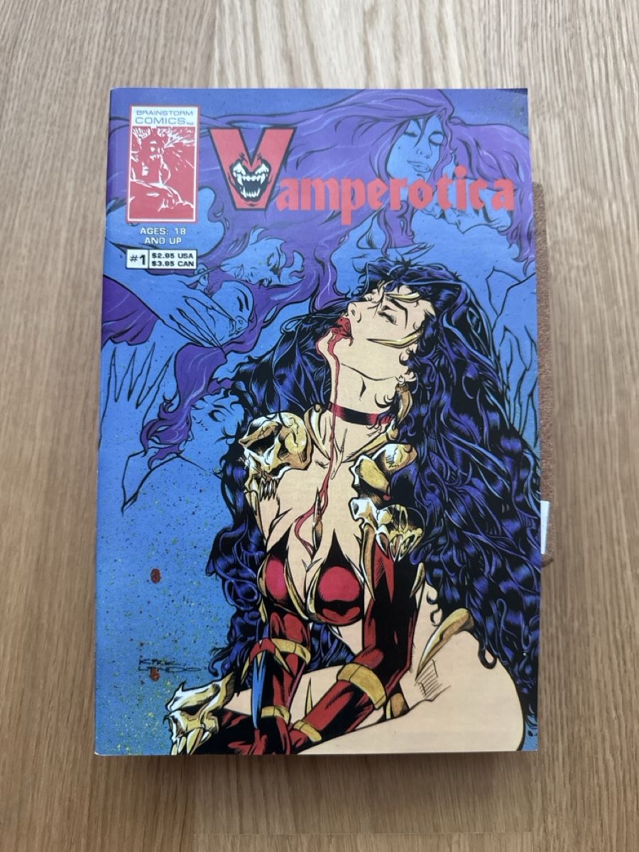 Fumetti: Comic Vamperotica Nummer 1 Brainstorm Comics 1994 – Usato da Buchrain venduto da Steeefan