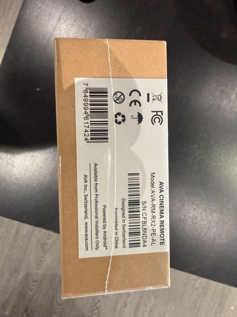 Fernbedienungen: AVA CINEMA REMOTE AVA-RM-RX2-silver neu – Neu und originalverpackt aus dietlikon von avspalinger