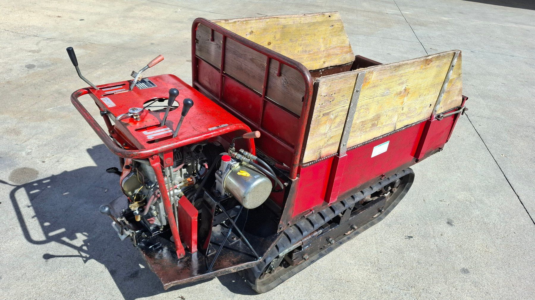 Tutte le macchine: Raupendumper Huki 700kg – Usato da Lütisburg venduto da erle1