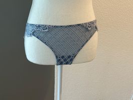 Intimissimi Floral Groove Brazilian Slip hellem jeansblau