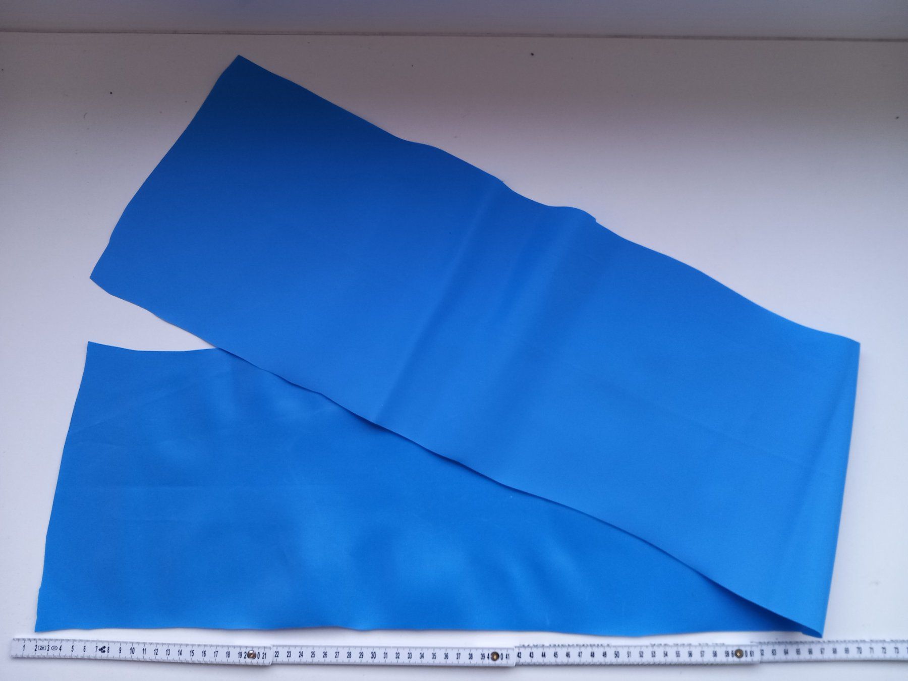 Tessuti: 3 grosse blaue Blachenteile/Stoffrest: Vielseitig einsetzbar – Nuovo (secondo la descrizione) da Oensingen venduto da SpiPhEg46
