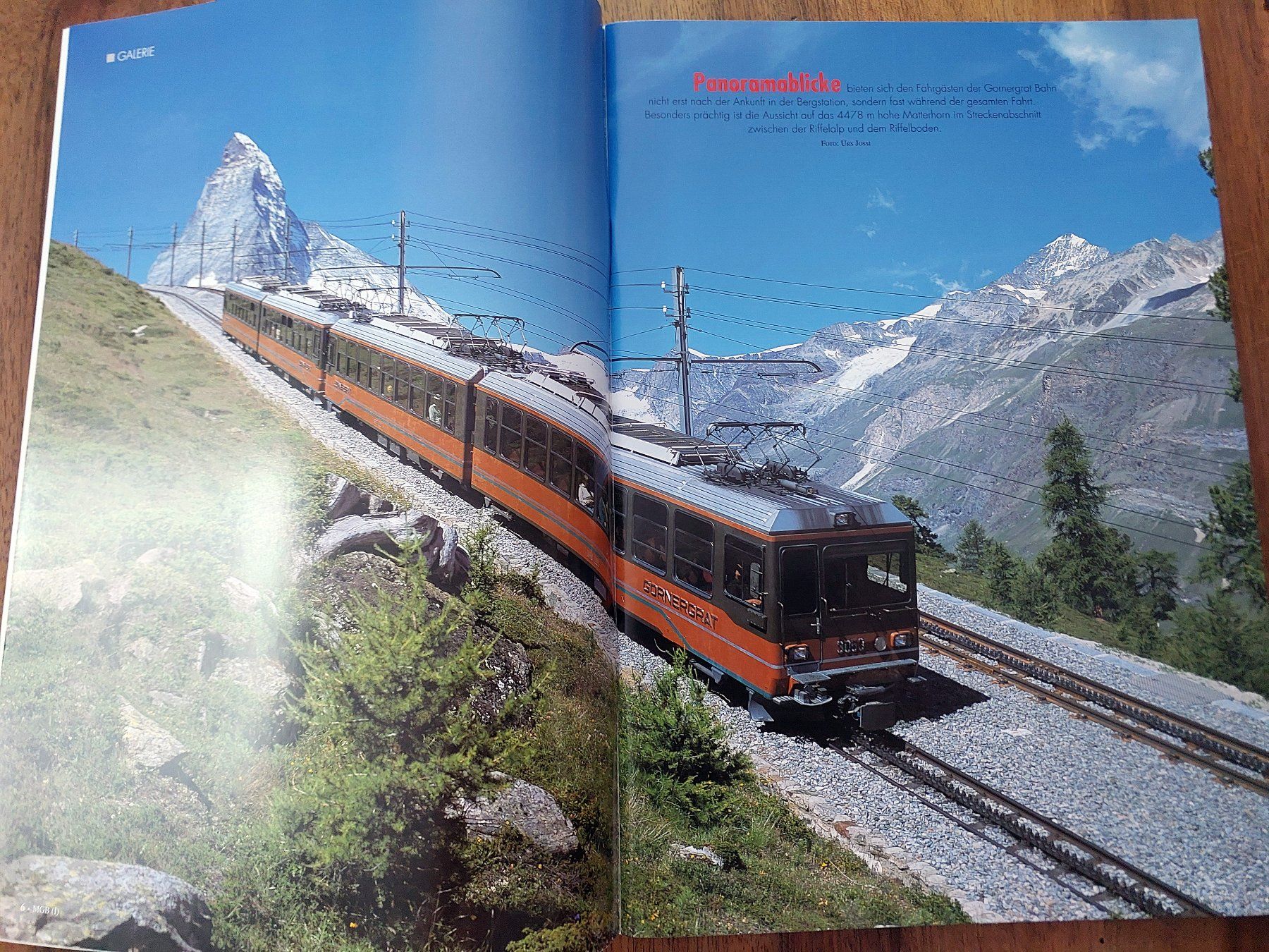 Riviste & Magazine: Eisenbahn Journal  - MGB Matterhorn Gotthard Bahn – Usato da Schönenwerd venduto da Steidi 2
