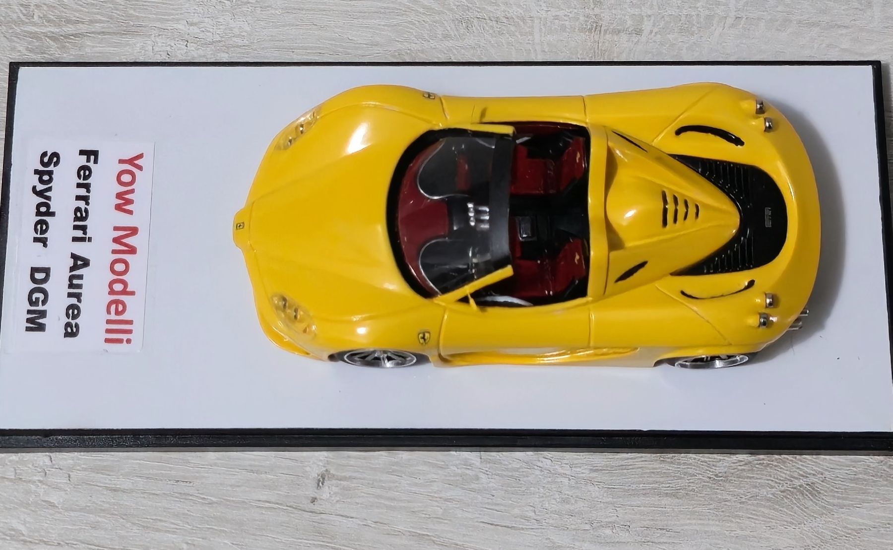 Ferrari Modellini d'auto: Ferrari Aurea Spider DGM 1:43 – Usato da Chiasso venduto da R.e.g.59 2
