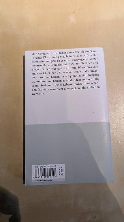 Libri: Unterm Rad von Hermann Hesse – Usato da Riehen venduto da ssa_g27f 1