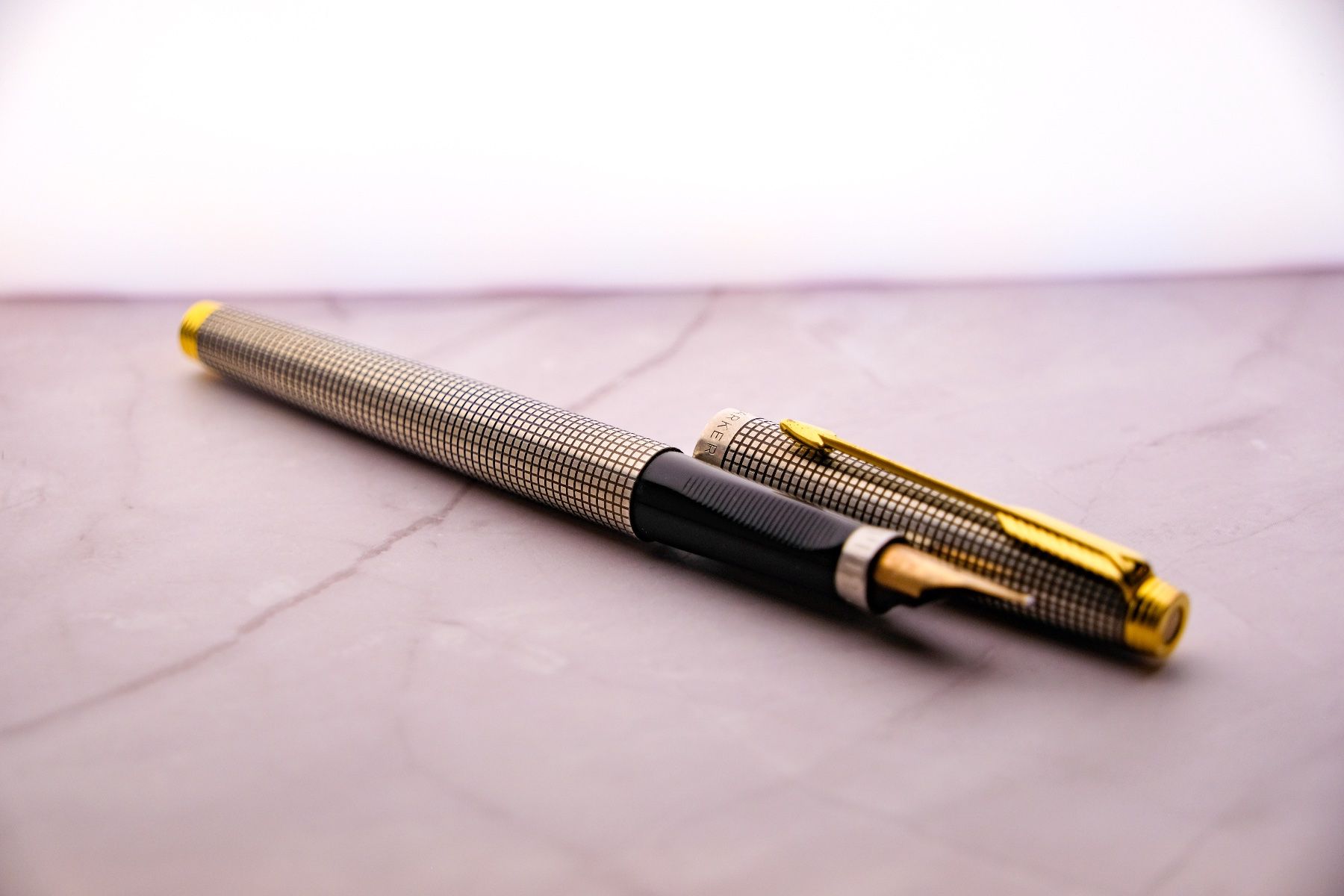 Parker Penna & Evidenziatori: Parker Cisélé 75 Füllfederhalter 14K – Nuovo (secondo la descrizione) da Fribourg venduto da Silver_Wat