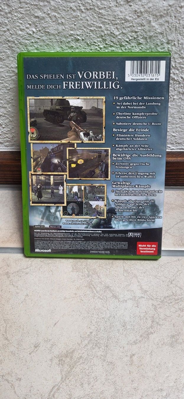 Microsoft Giochi: Xbox - Medal of Honor Frontline – Usato da Münsingen venduto da Heroism2010 1